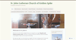 Desktop Screenshot of goldenspikelutheran.com